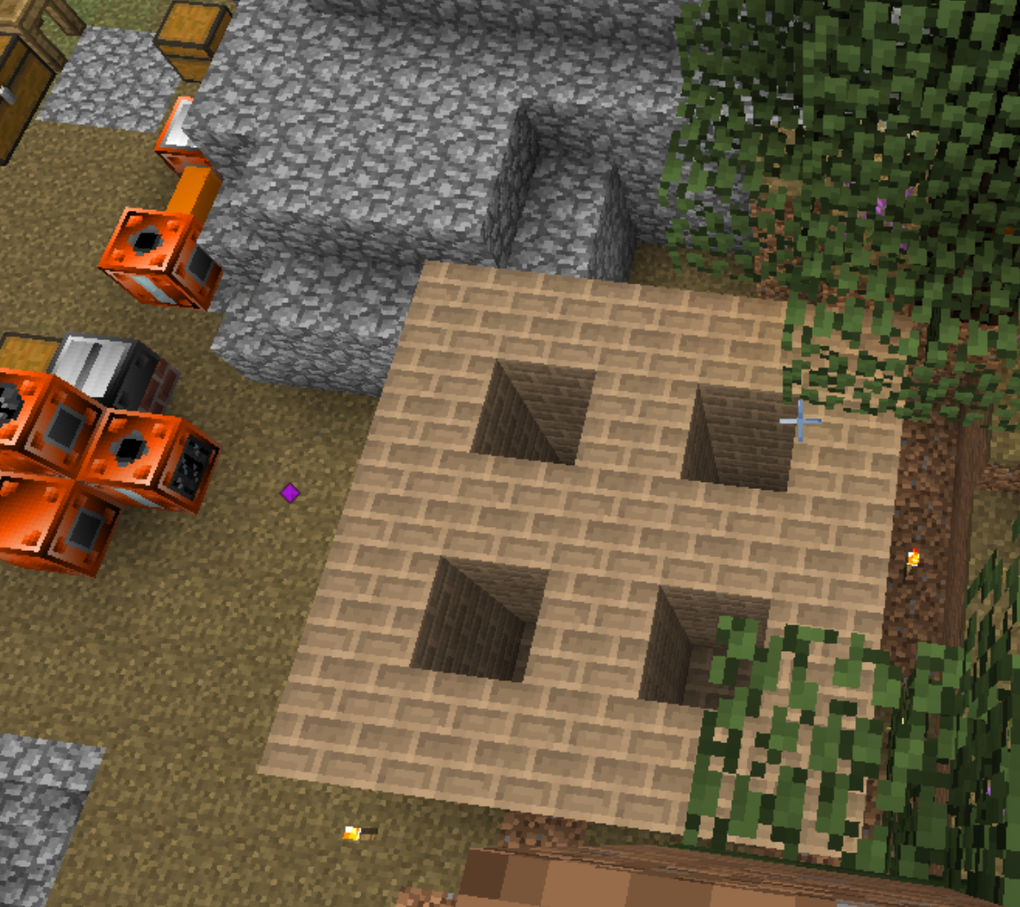 xhj 造的四联砖高炉